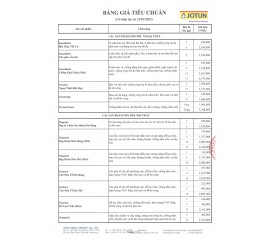 BẢNG GIÁ SƠN JOTUN MỚI NHẤT 08.11.2024 BẢNG GIÁ SƠN JOTUN MỚI NHẤT 08.11.2024