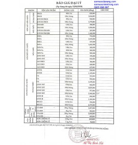 BẢNG GIÁ SƠN JOTON MỚI NHẤT 2024 UPDATE