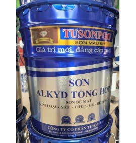 Sơn sắt mạ kẽm giá rẽ Alkyd - Tusonpoo