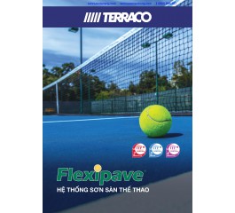 Sơn sân thể thao Terraco (Sân pickleball, sân tennis, cầu lông, bóng rỗ) Sơn sân thể thao Terraco (Sân pickleball, sân tennis, cầu lông, bóng rỗ)